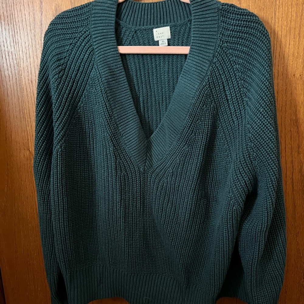 A new day vneck sweater